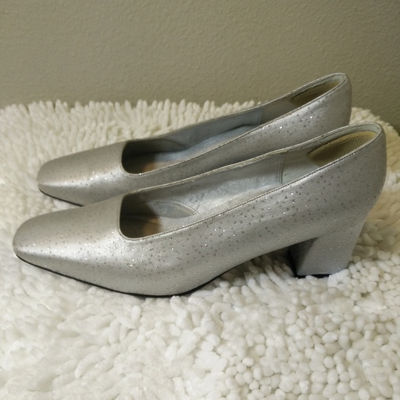 PM Collection by 9.2.5. Shoes Sparkling Silver Pm